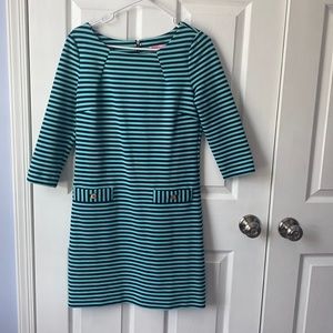 Striped Lily Dress